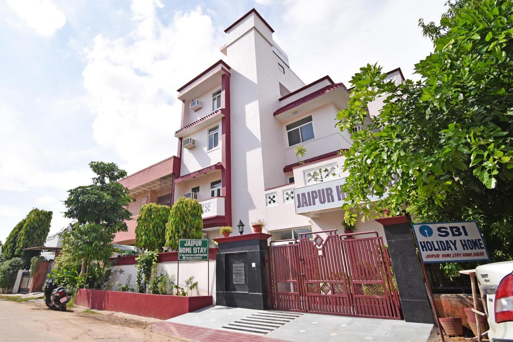 Hotel O 75407 Hotel Jaipur Home Stay Hawa Sadak Exteriör bild